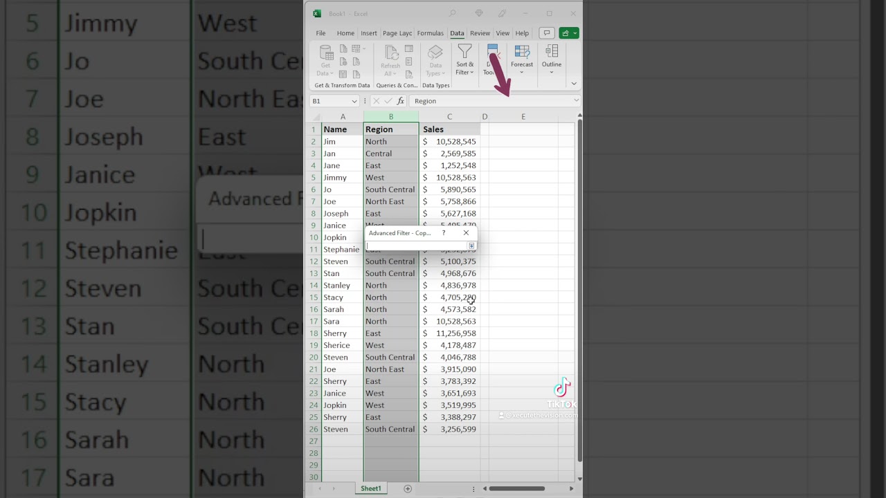 Mastering Excel: How to Easily Extract Unique Values with Advanced Filter π
