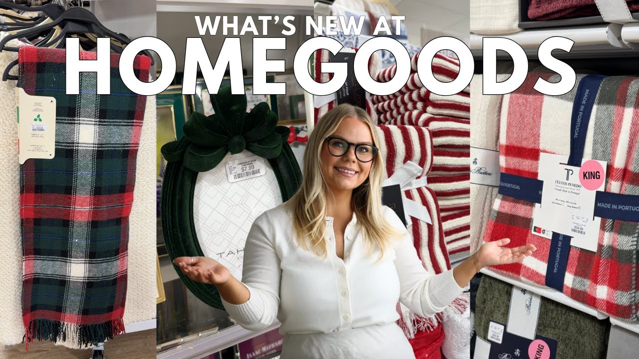 Visit to 3 HomeGoods in One Day! Fall & Christmas Finds 🎁