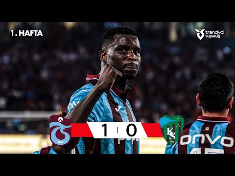Trabzonspor (1-0) Kocaelispor - Highlights/Özet | Trendyol Süper Lig - 2025/26