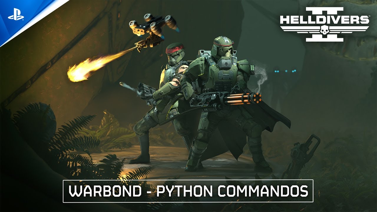 Helldivers 2: Python Commandos Warbond | PS5 & PC