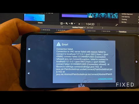 How to Fix connection failed error in Kali Nethunter Kex