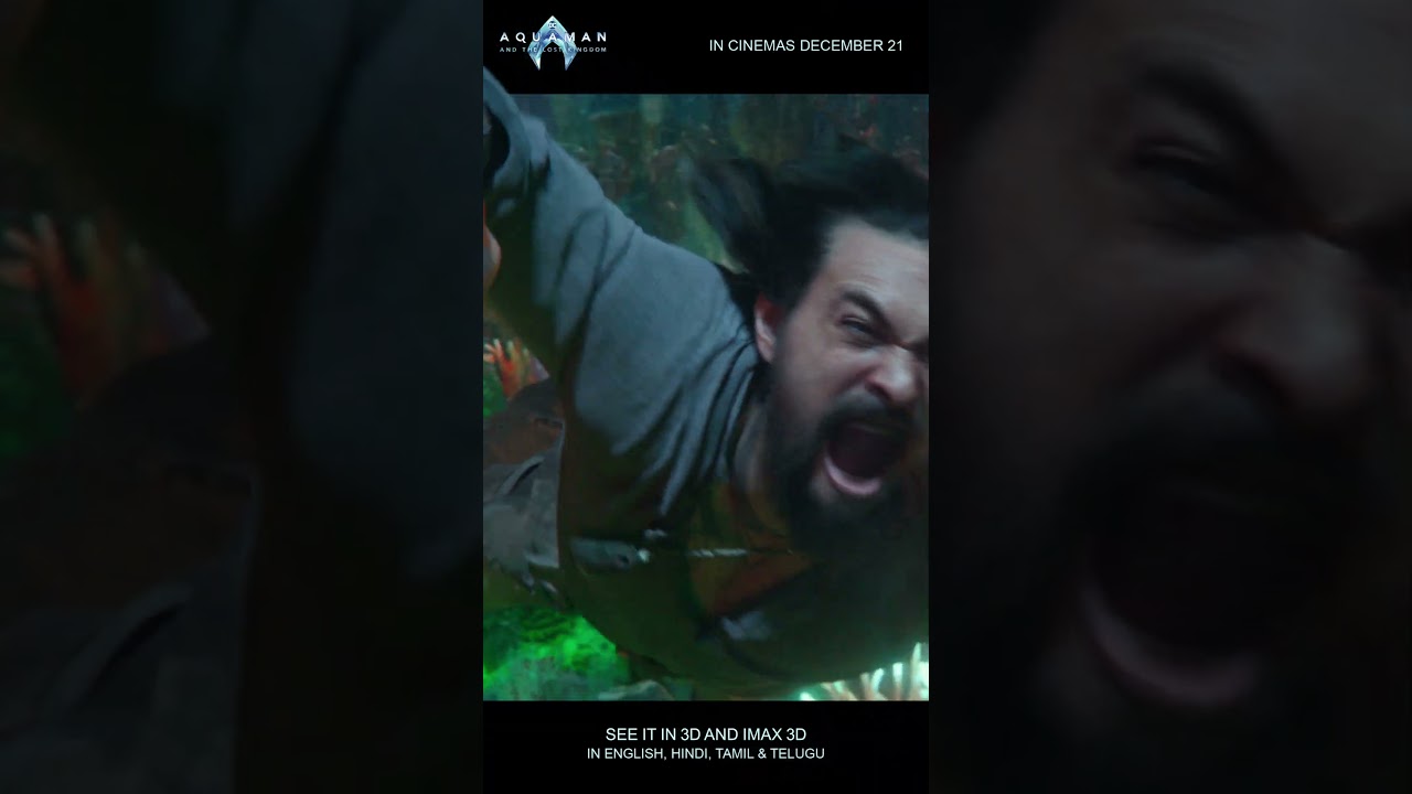 Aquaman and the Lost Kingdom in Cinemas Dec 21 🌊