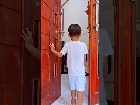 Pintu angker bisa ketawa👻 #fyp #shorts #funny #babytwins