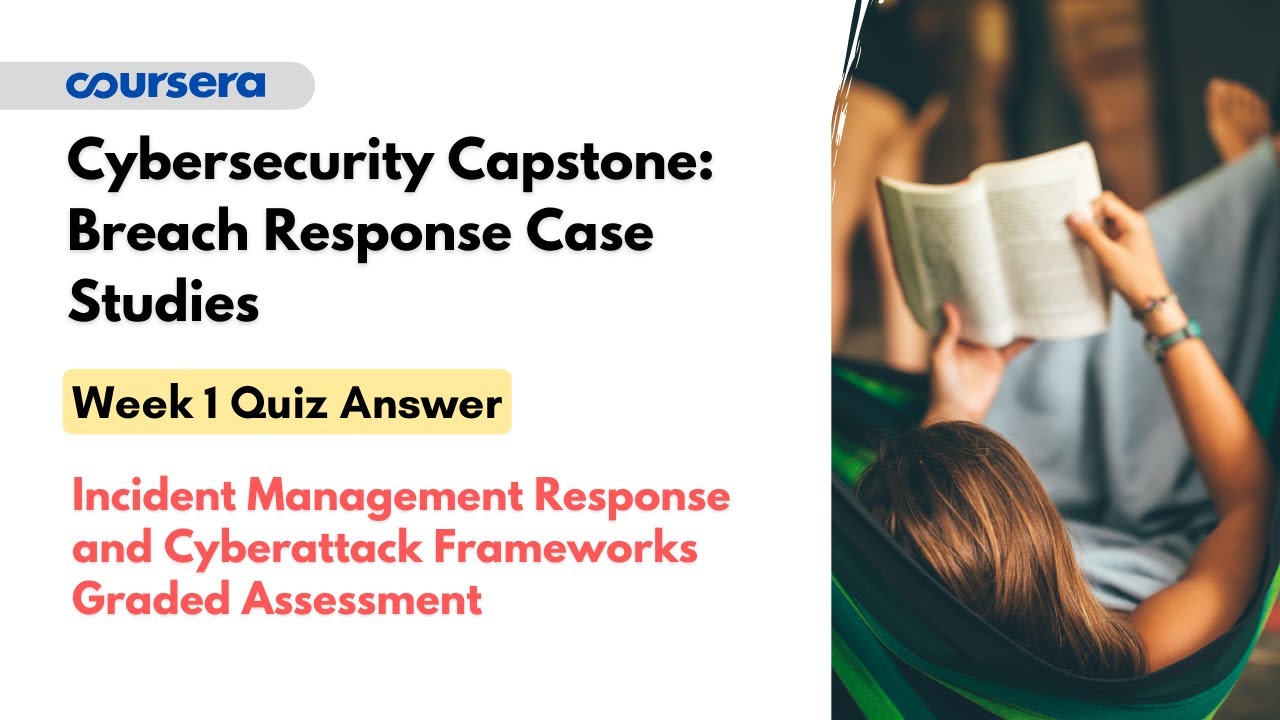 Cybersecurity Capstone Week 1 Quiz: Breach Response & Incident Management 🚨