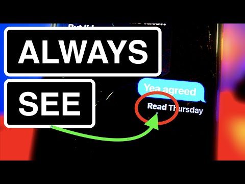 MAJOR READ RECEIPT GLITCH! EVEN When TURNED OFF READ See If iMessage Was Read READ RECIEPTS Glitch
