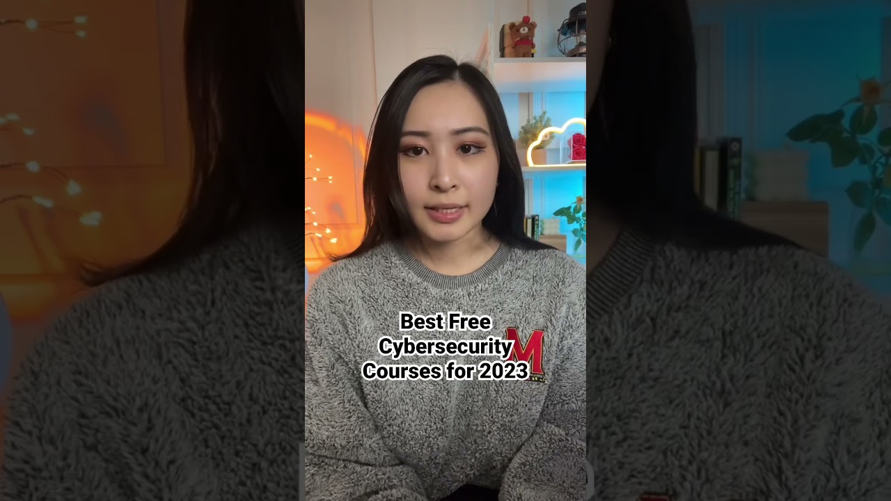 Best free cybersecurity courses for 2023?! #tech #shorts #cybersecurity #career