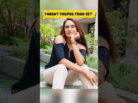 Judwaa Last Episode Farhat Phopho From Set |Judwaa Episode 60,61 |#judwaa#farhat#shorts