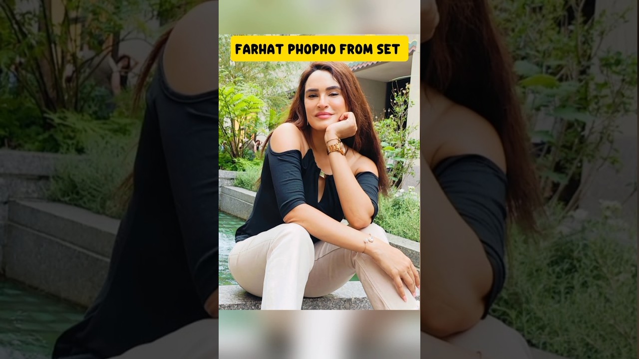 Exclusive: Farhat Phopho's Final Appearance on Set in Judwaa Episodes 60 & 61 🎬