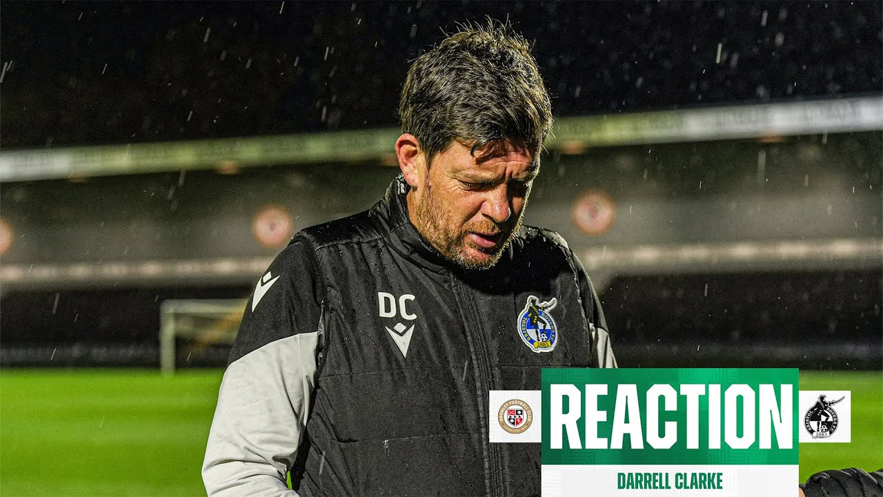 Darrell Clarke Reacts to Bristol Rovers' Exciting 2-1 FA Cup Win Over Bromley ⚽