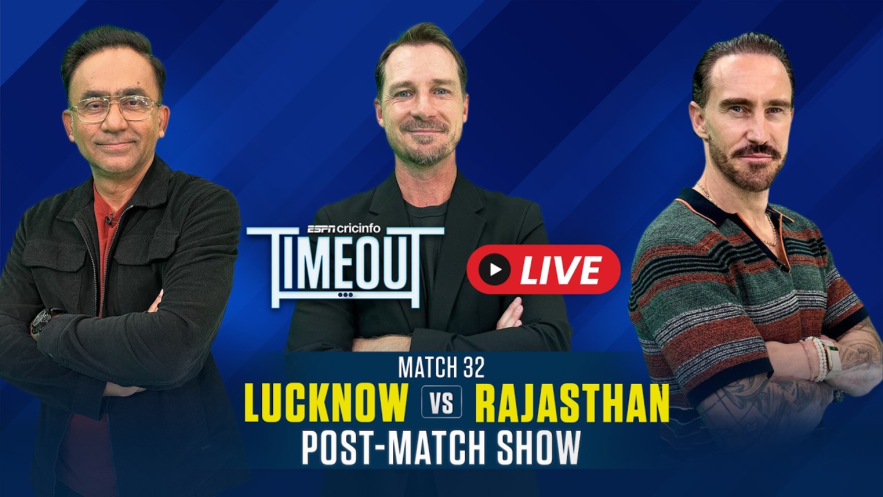 LSG vs RR Post-match show | LIVE IPL 2026 Match 32 | Match review, expert analysis and discussion