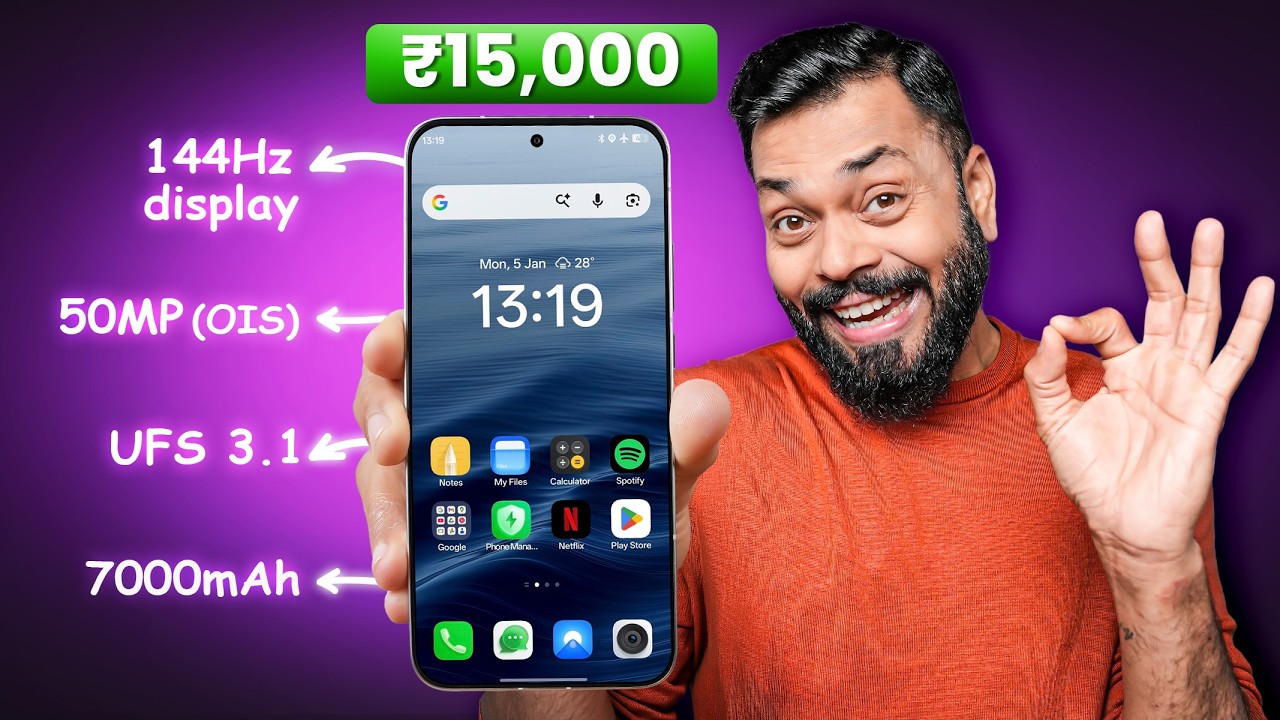 Best Smartphones Under ₹15,000 🔥 हे 5 फोन 2026 मध्ये बेस्ट!