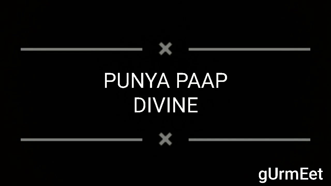 DIVINE - Punya Paap [Lyrics]