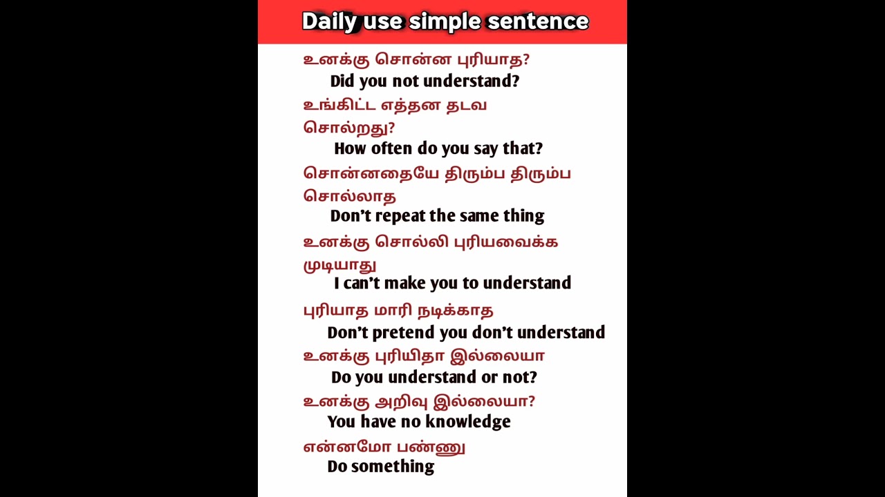 Daily Use Simple English Sentences for Beginners 😊