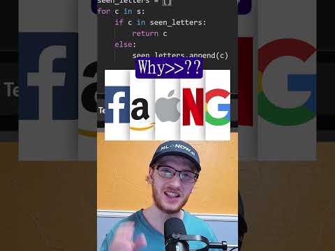 Google is the Only Company to Ask this Coding Question! | 1st Letter to Appear Twice - Leetcode 2351