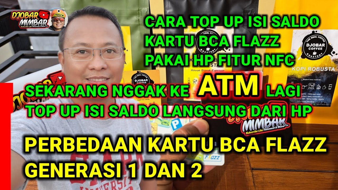 Top Up Saldo BCA Flazz dari HP: Generasi 1 & 2 π