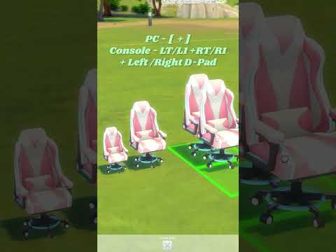 How to Resize Objects on PC & Console │ Sims 4 │ No CC │ Build Tip #sims4 #shorts