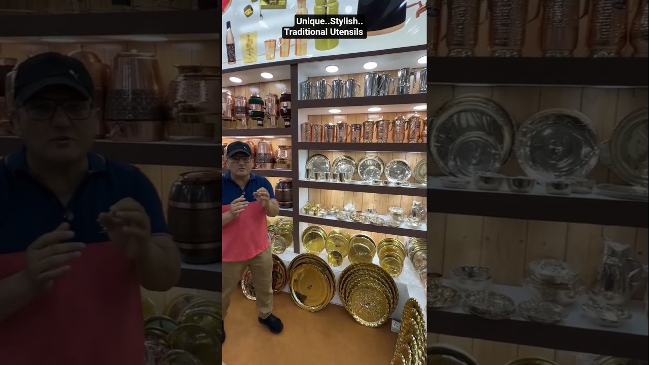 Unique Copper, Brass & Steel Utensils for Festivals 🛍️