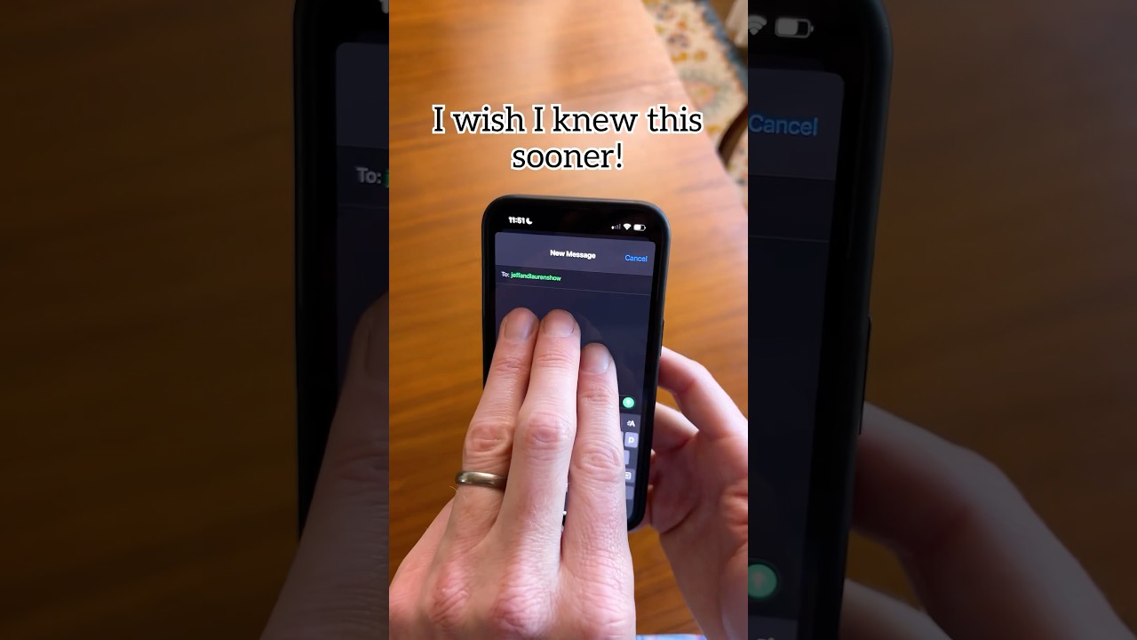 #iphone trick to recover accidentally deleted messages! #smartphones #technology #texting