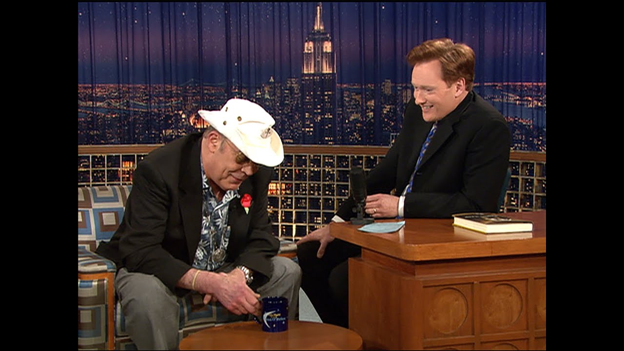 Hunter S. Thompson on Conan: Guns, Explosives & More
