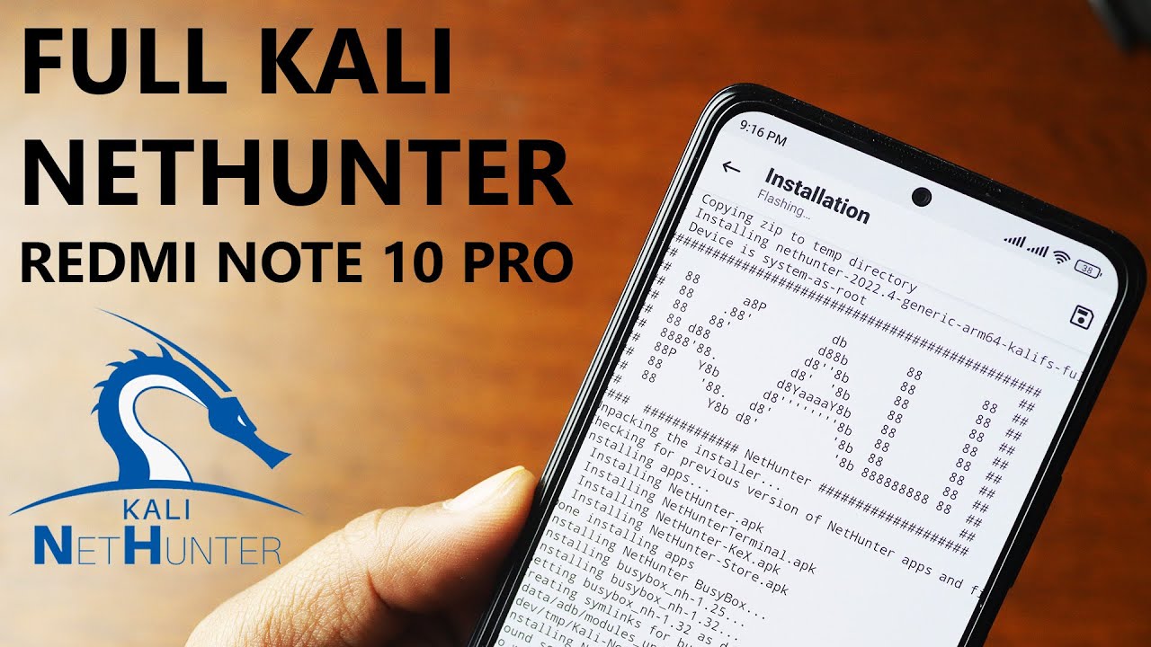 Guide to Installing Kali Nethunter on Xiaomi Redmi Note 10 Pro
