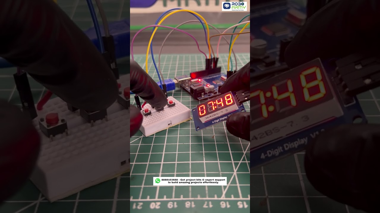 Build a DIY Arduino Stopwatch 🕒