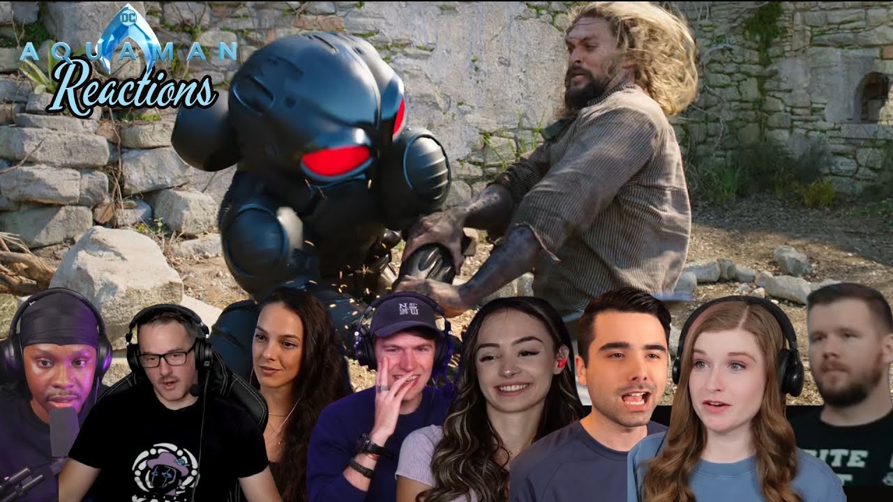 Epic Fight! Black Manta vs Arthur in Sicily β Reactions & Highlights from Aquaman (2018) π