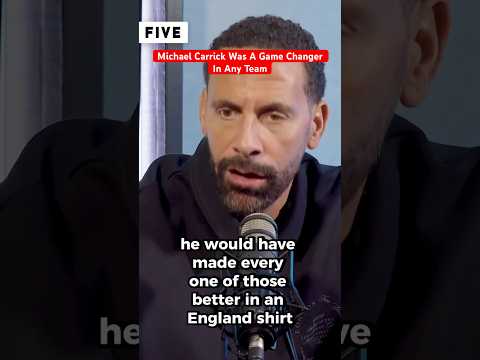 How Michael Carrick Could Dictate Any Midfield #five #shorts #rioferdinand #michaelcarrick #mufc