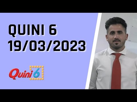 Quini 6 en vivo 19/03/2023 / Resultados del sorteo quini 6 del Domingo 19 de Marzo del 2023