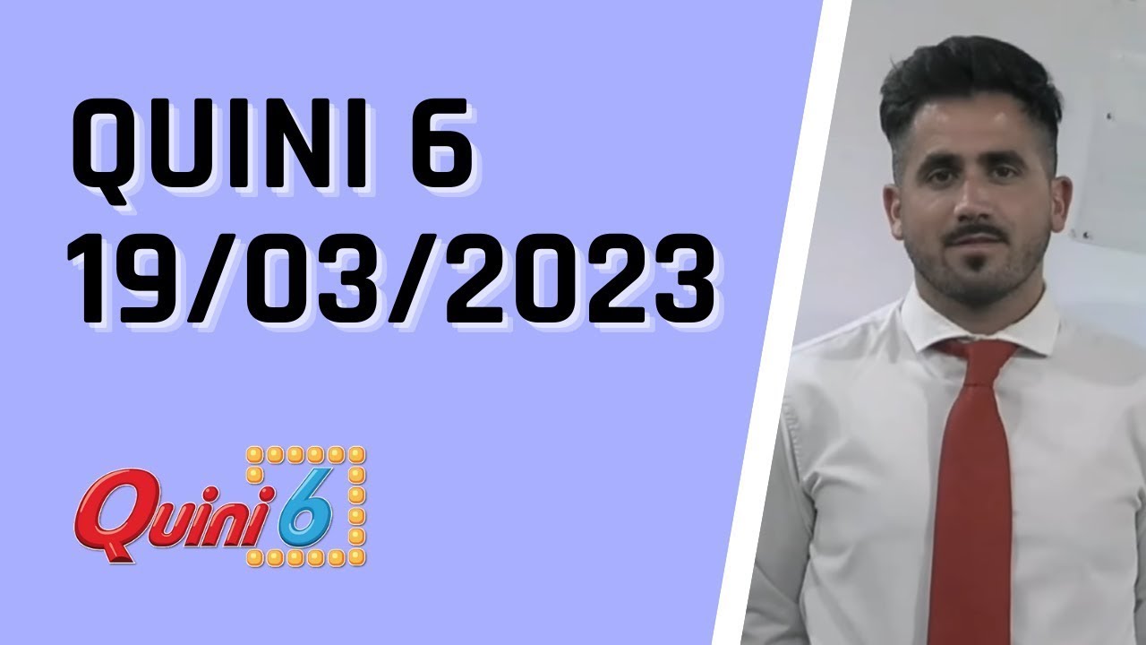 Resultados en Vivo del Quini 6 - Domingo 19/03/2023 🎱