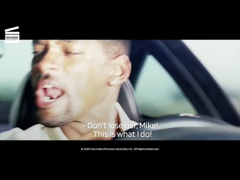 Bad Boy II: They're throwing cars (HD CLIP)