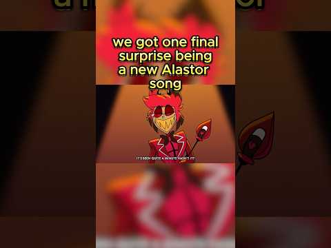 Alastor's Musical Recap of Hazbin Hotel is AMAZING