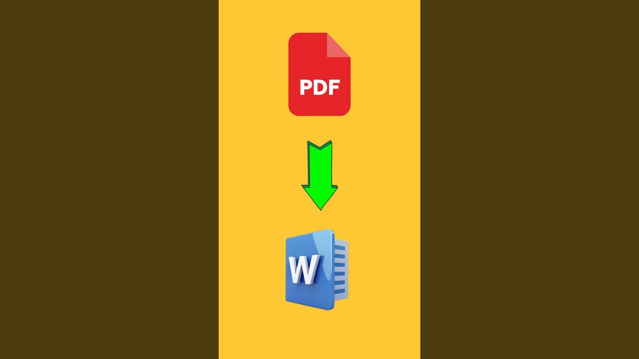 Convertir PDF en Word en 10s 🚀