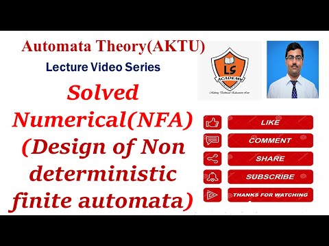 Design Non Deterministic Finite Automata NFA In HINDI | AUTOMATA | Solved Numericals
