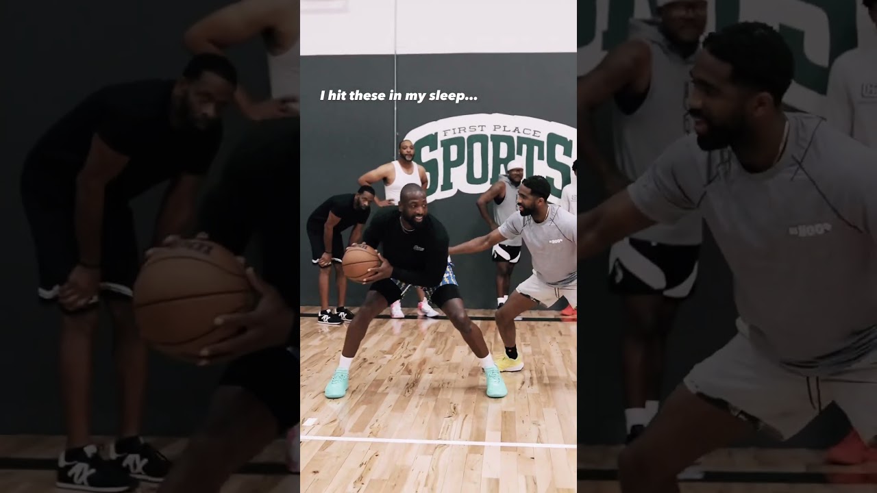Dwyane Wade Shows Off Signature Fadeaway π