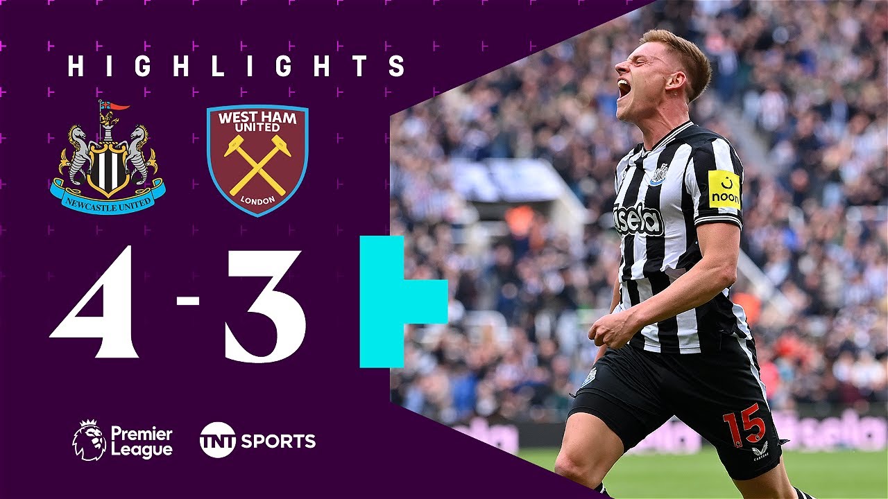 Epic 7-Goal Thriller! Newcastle Stuns West Ham with Late Heroics ⚽
