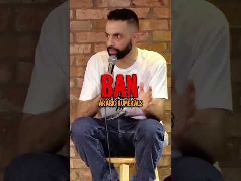 They wanna go back to Romans?? #maths #math #arabic #standupcomedy