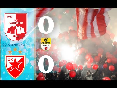 MOZZART BET SUPERLIGA (13. kolo): Radnički Niš – Crvena zvezda 0:0 | 26.10.2025.