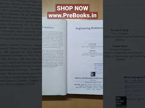 Engineering Mathematics-I by Ravish R Singh, Mukul Bhatt SHOP NOW: www.PreBooks.in