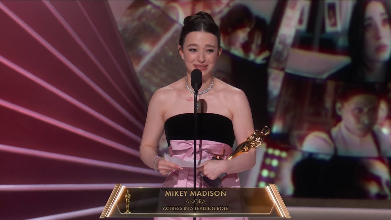 Mikey Madison Wins Lead Actress for 'Anora' 🎬