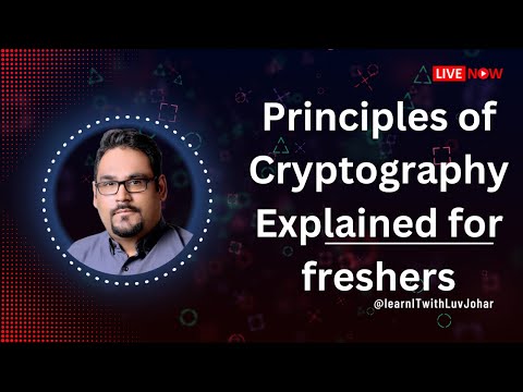 CyberSecurity Interview FAQ's | Principles of cryptography explained for freshers