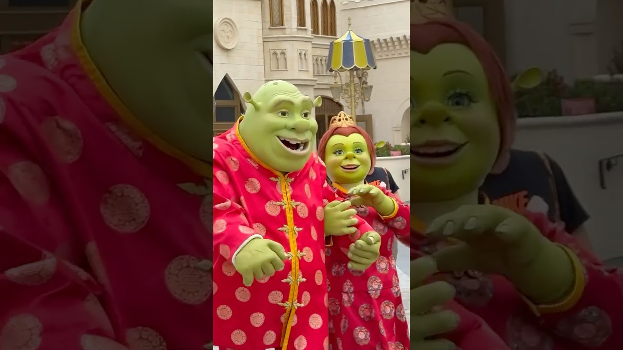 Experience Shrek & Princess Fiona at Universal Studios Singapore 🌟