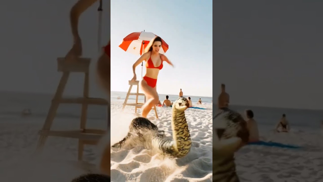 Epic Showdown: Humanoid Lifeguard Battles Snake, Unveiling Robotic Arm π€