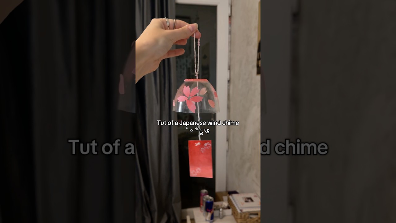 DIY Room Decor: Easy Wind Chime Tutorial 🎐