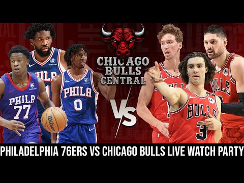 Philadelphia 76ers at Chicago Bulls Live Watch Party