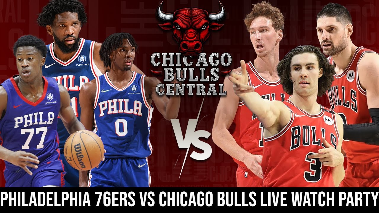 Philadelphia 76ers at Chicago Bulls Live Watch Party with Haize & C-Dub