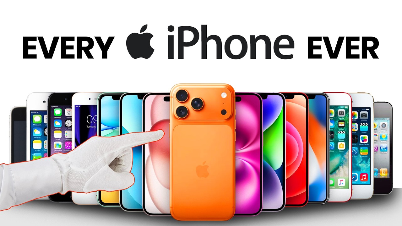 Unboxing Every iPhone Ever (2007-2026)
