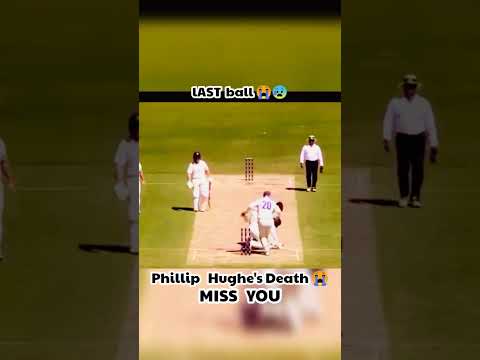 Never Seen philips hughes death 😢😱😭 Rip #shorts #death #cricket