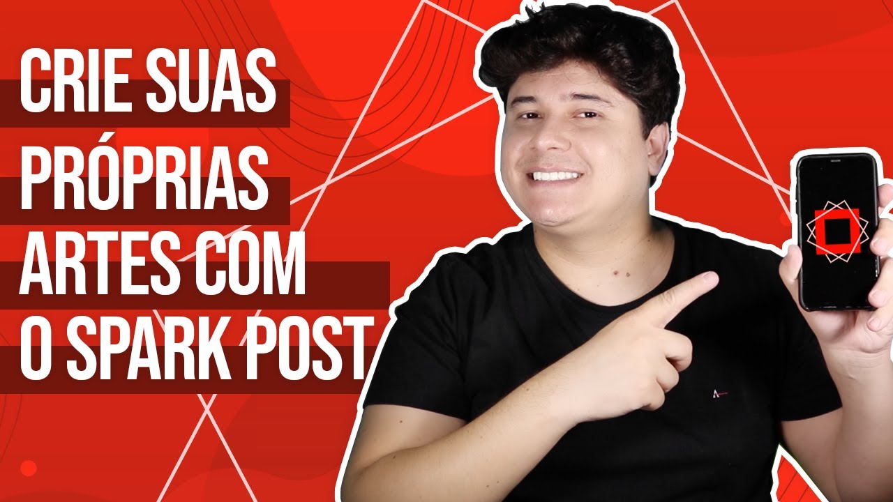 Editor de Imagens Grátis e Fácil com Spark Post 📱