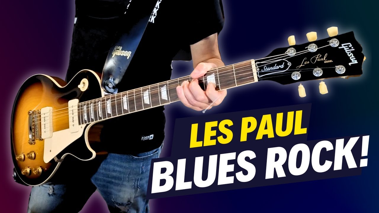 Gibson Les Paul Blues Rock in G