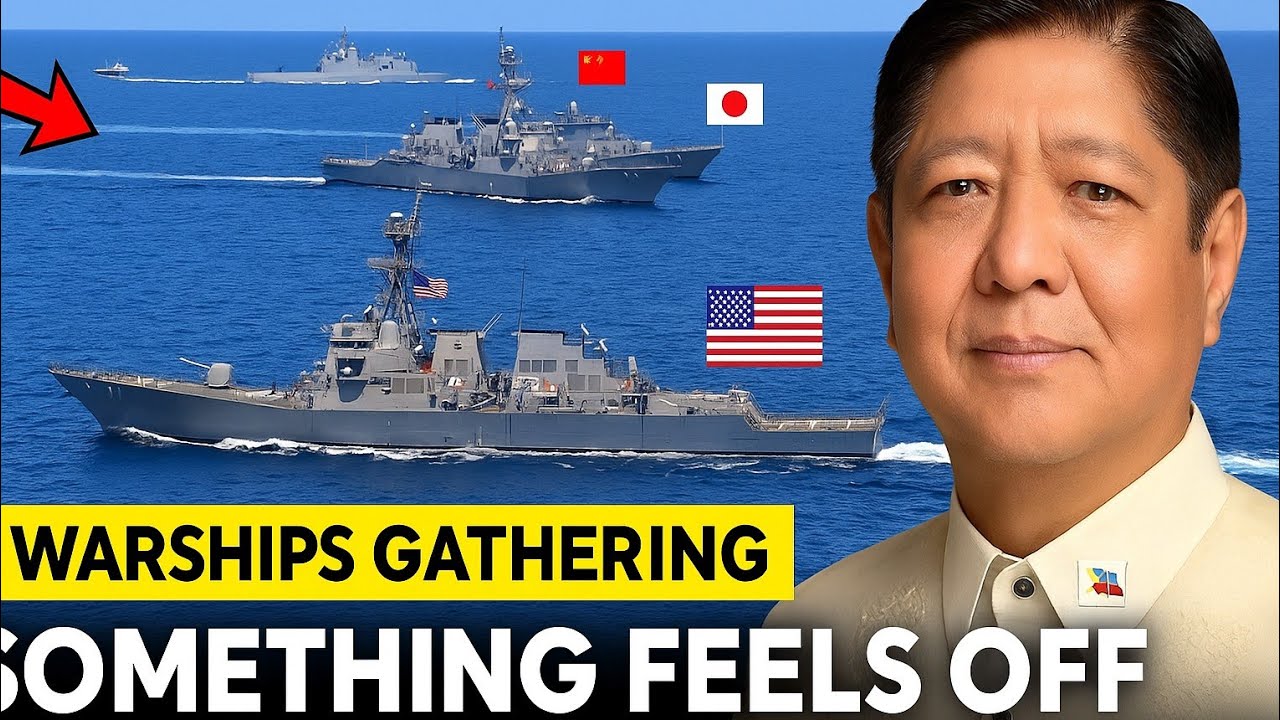 Warships Gather Near Philippines: South China Sea Tensions π’